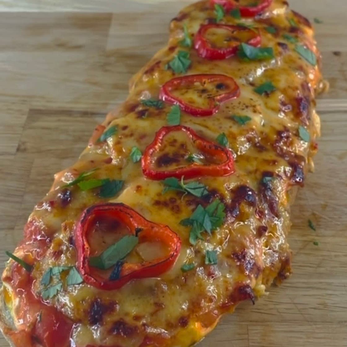 Fajita Cheese on Toast 