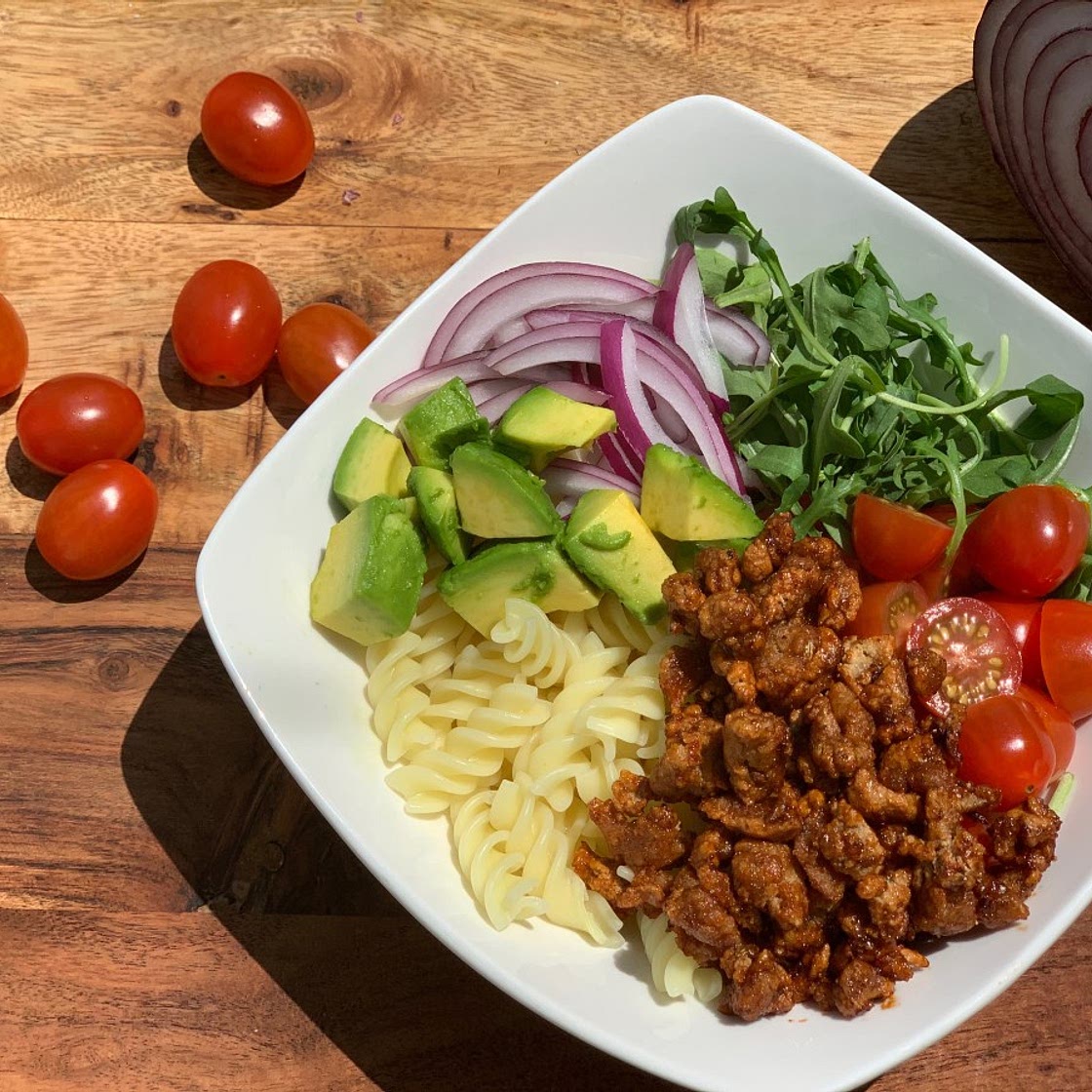 BBQ Pasta Salad