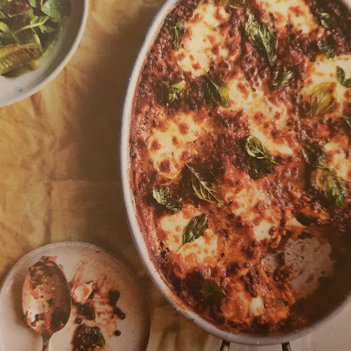 Quick squash lasagne