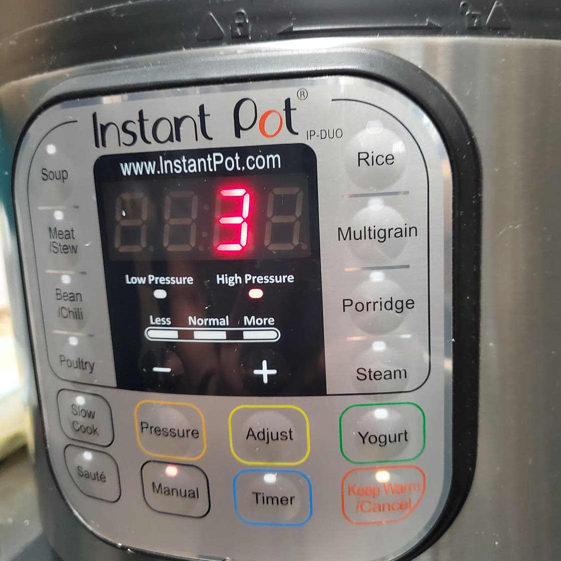 Jasmine rice in instapot