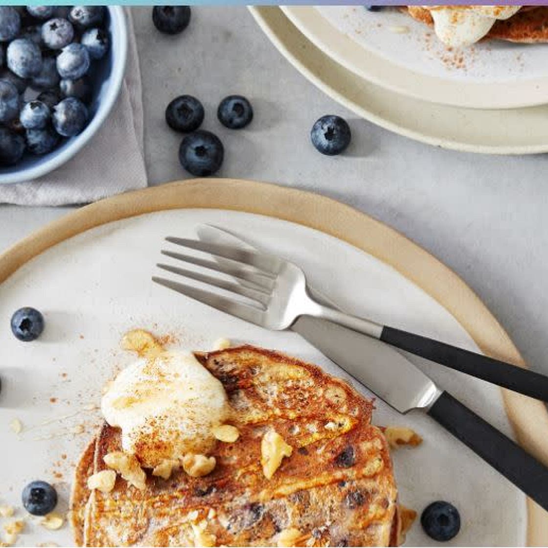 Blueberry & Banana Pancakes