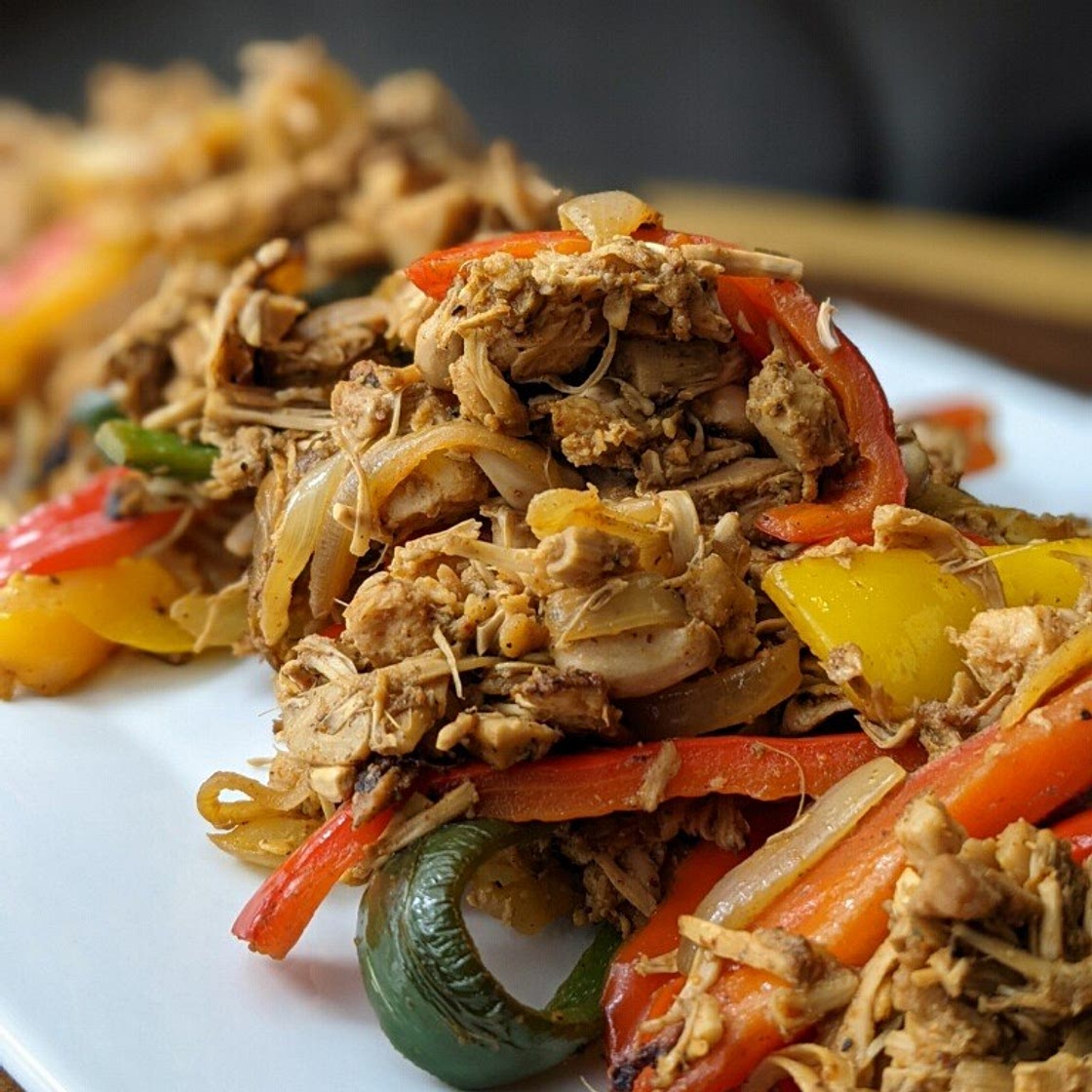 Jackfruit Fajitas