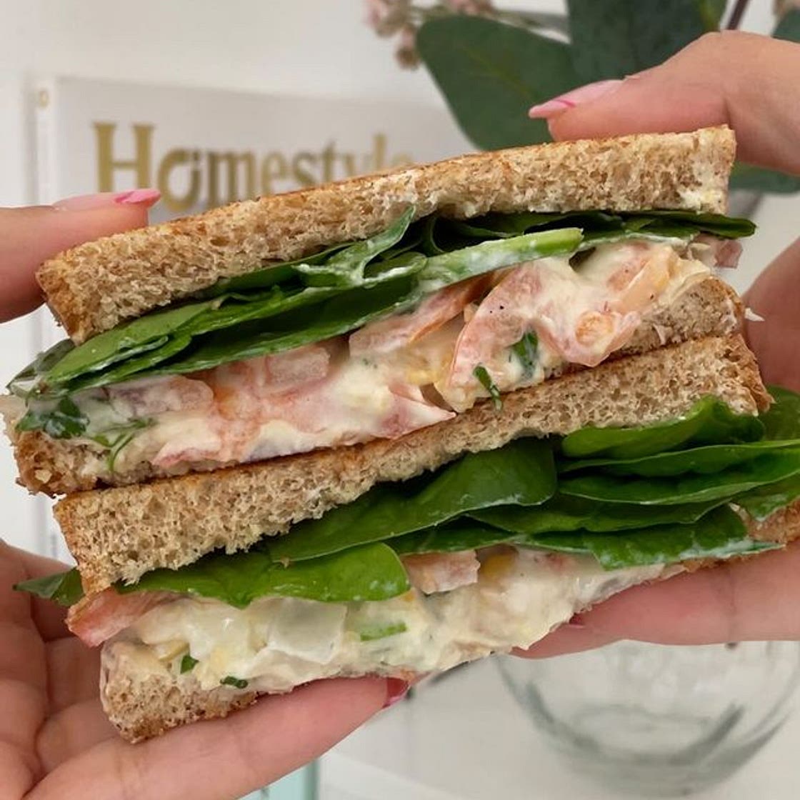 Sandwich de garbanzo