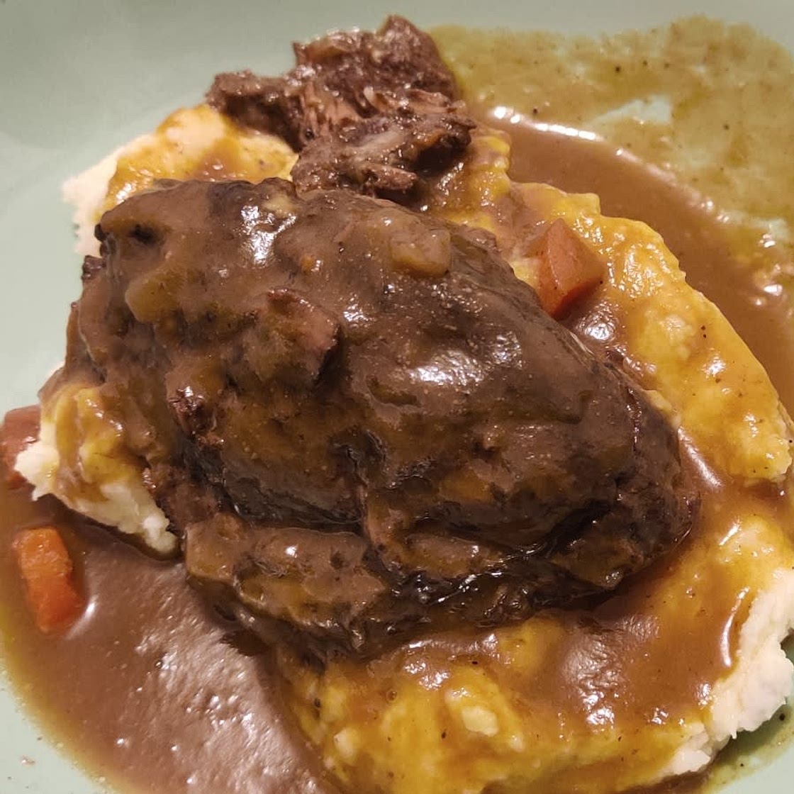 Slow Cooked Beef Cheeks