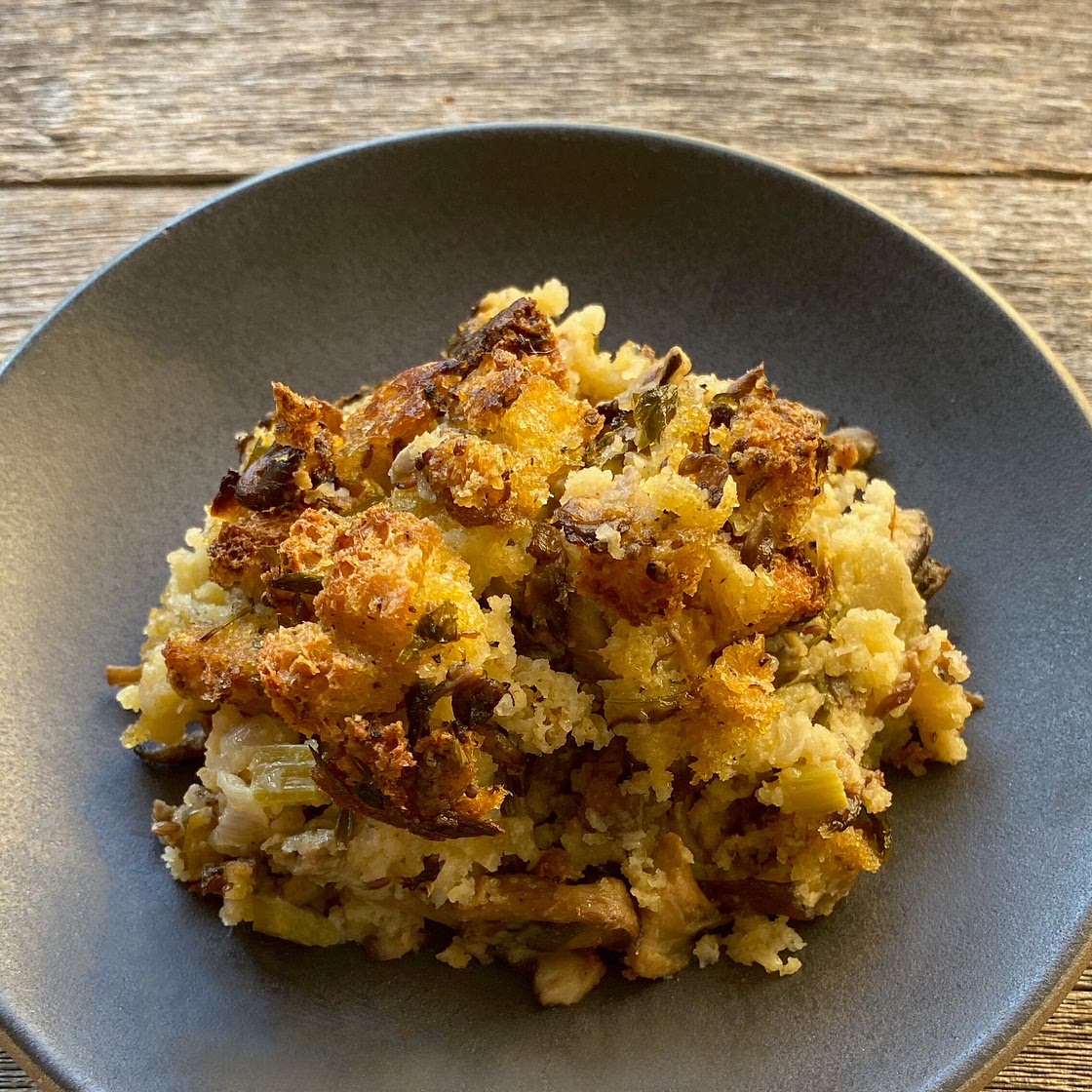 Rye Wild Mushroom Stuffing (Flavis)