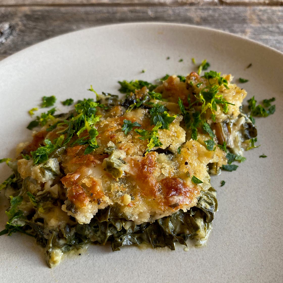 Rainbow Chard Au Gratin