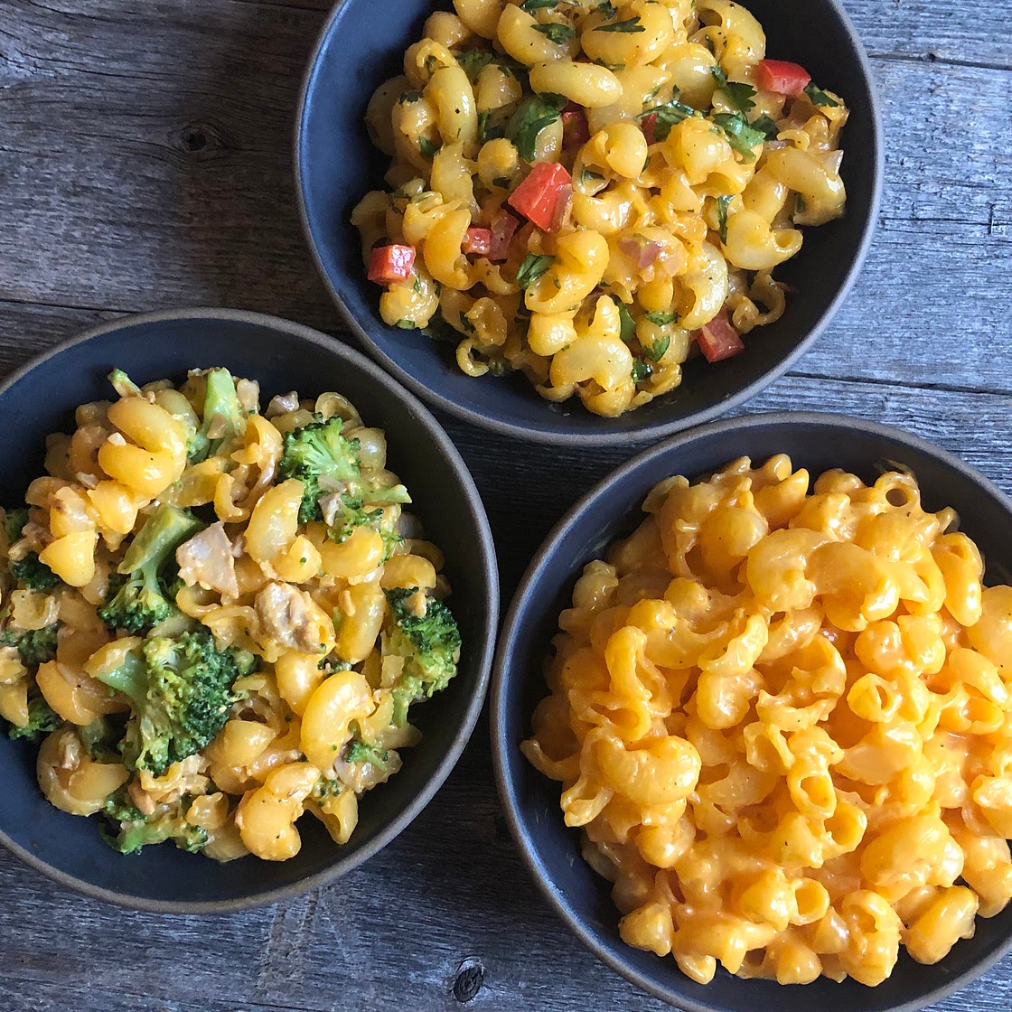 Macaroni & Cheese (3 ways!)