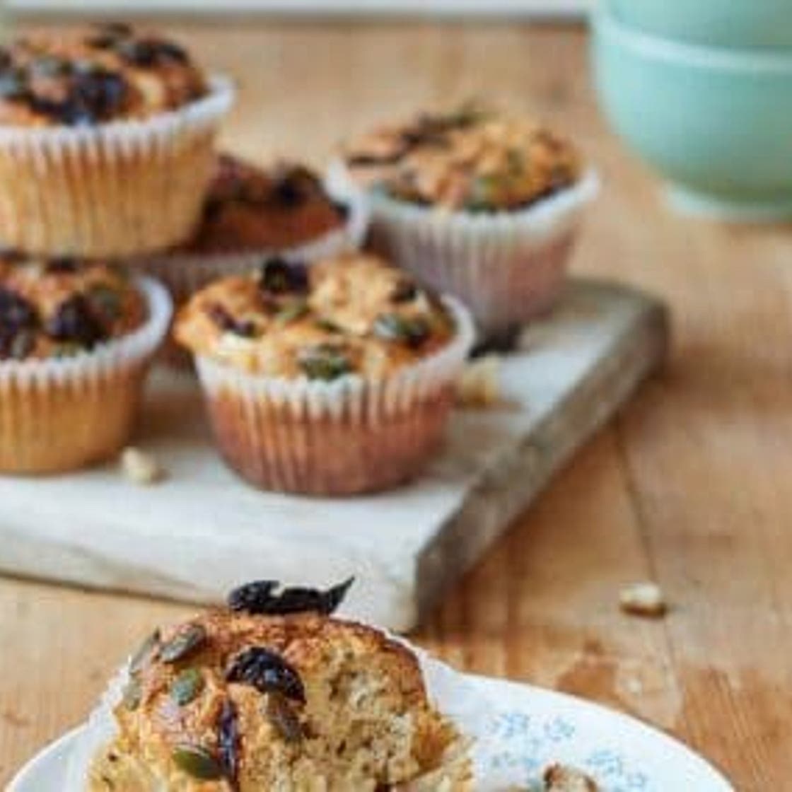 Feta and DillSavoury Muffins · Nadiya Hussain