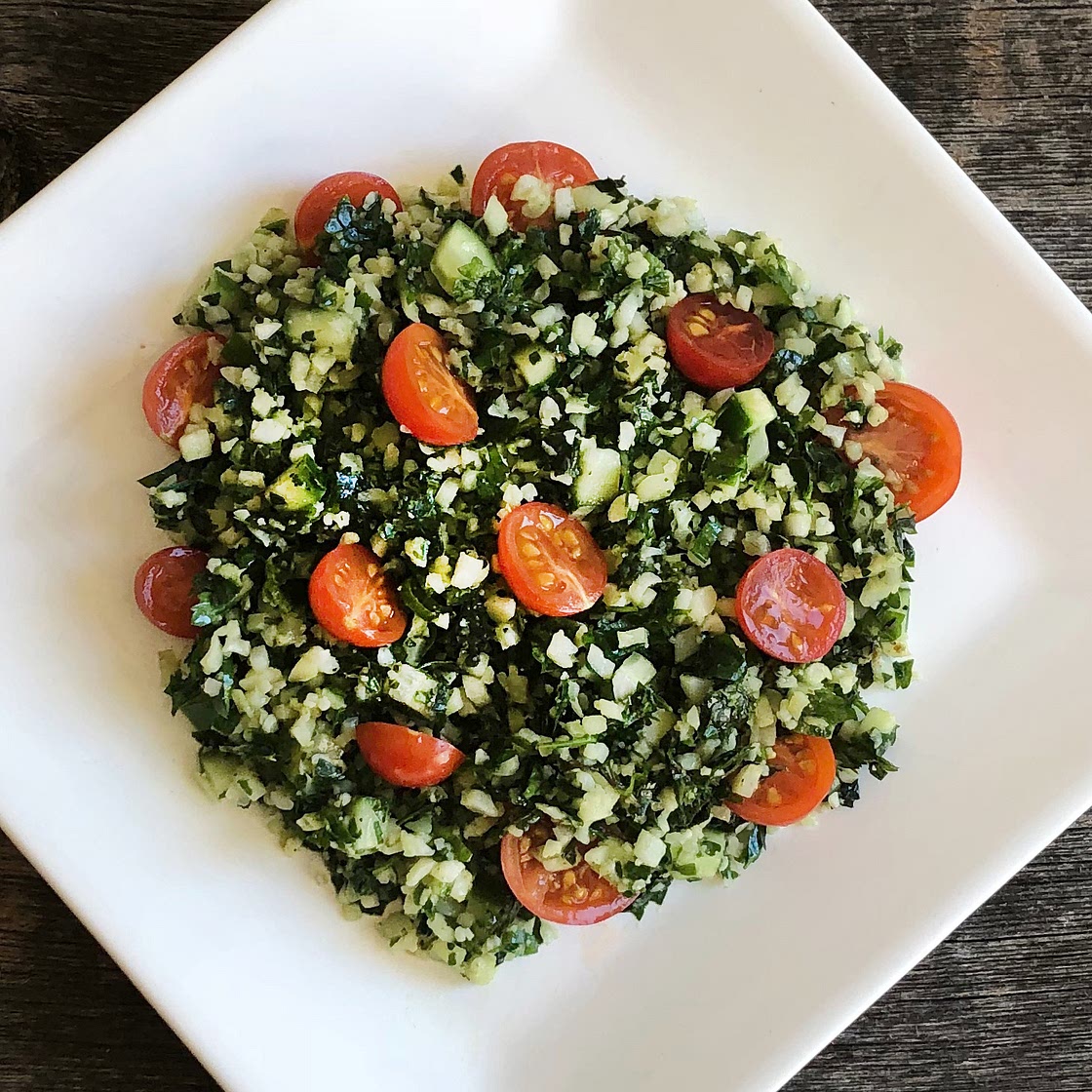 Cauliflower Rice Tabbouleh