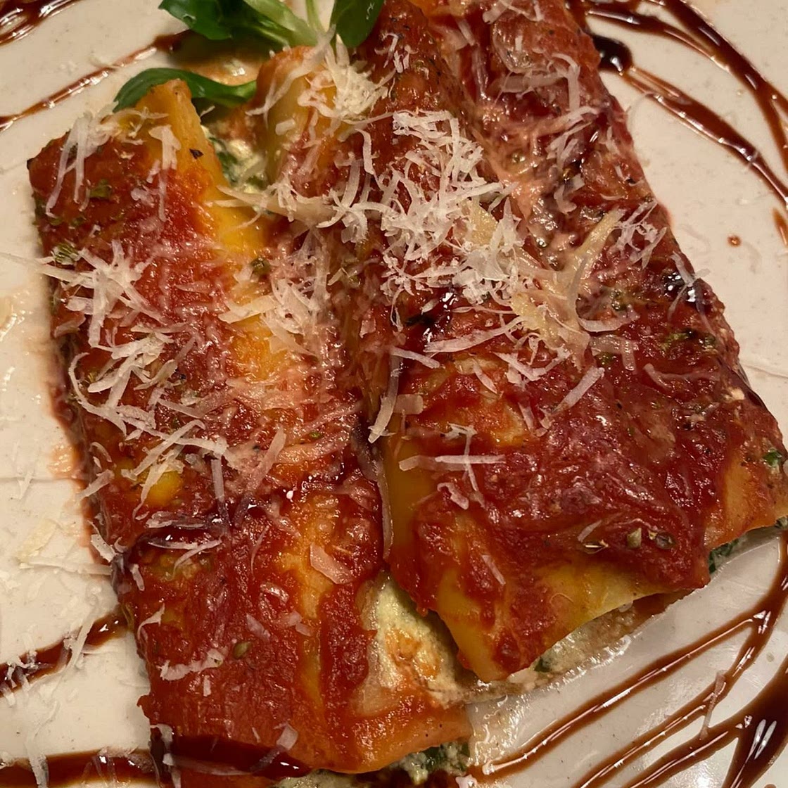 Cannelloni with Spinach & Ricotta