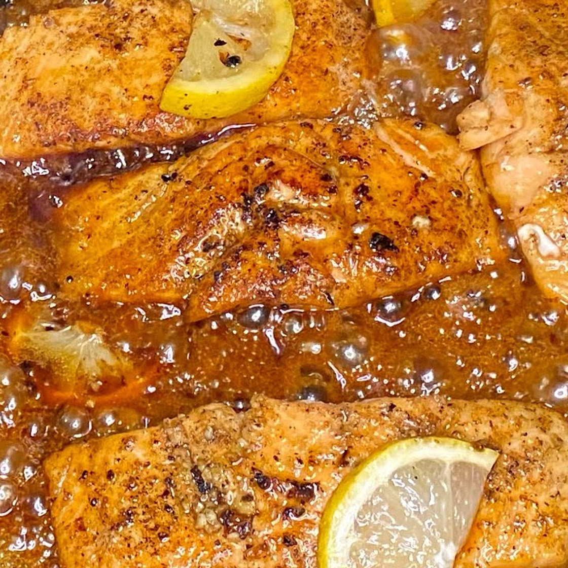 honey garlic salmon