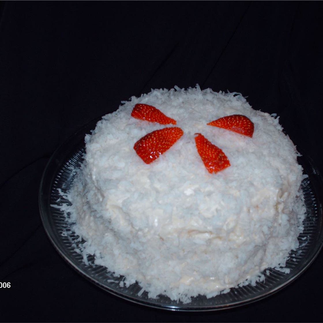 Fresh Coconut Layer Cake