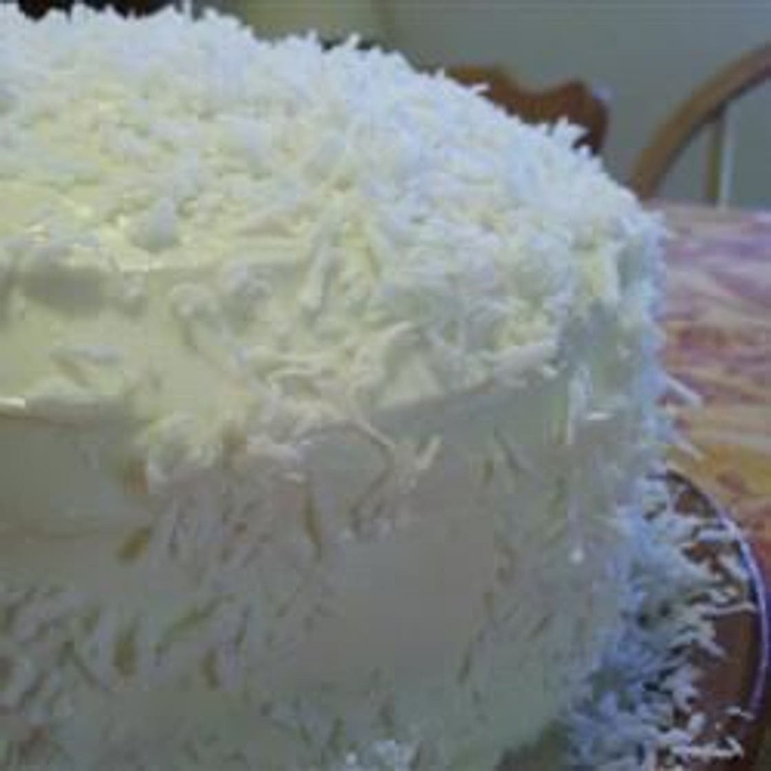 Fresh Coconut Layer Cake
