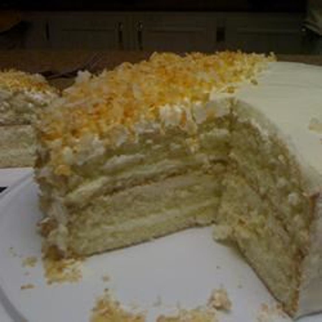 Fresh Coconut Layer Cake