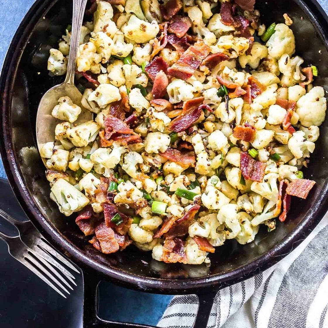 Keto German Cauliflower Salad