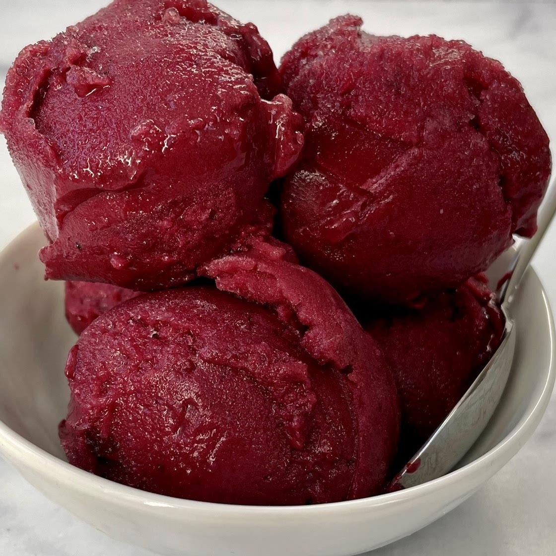 Fresh Mixed Berry Sorbet