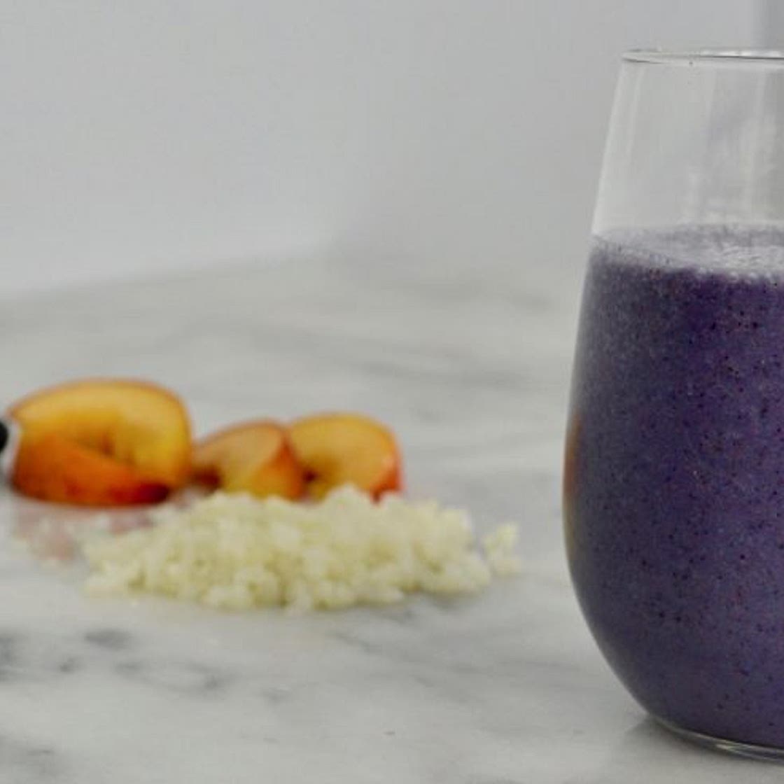 Blueberry Cauliflower Smoothie - FEED