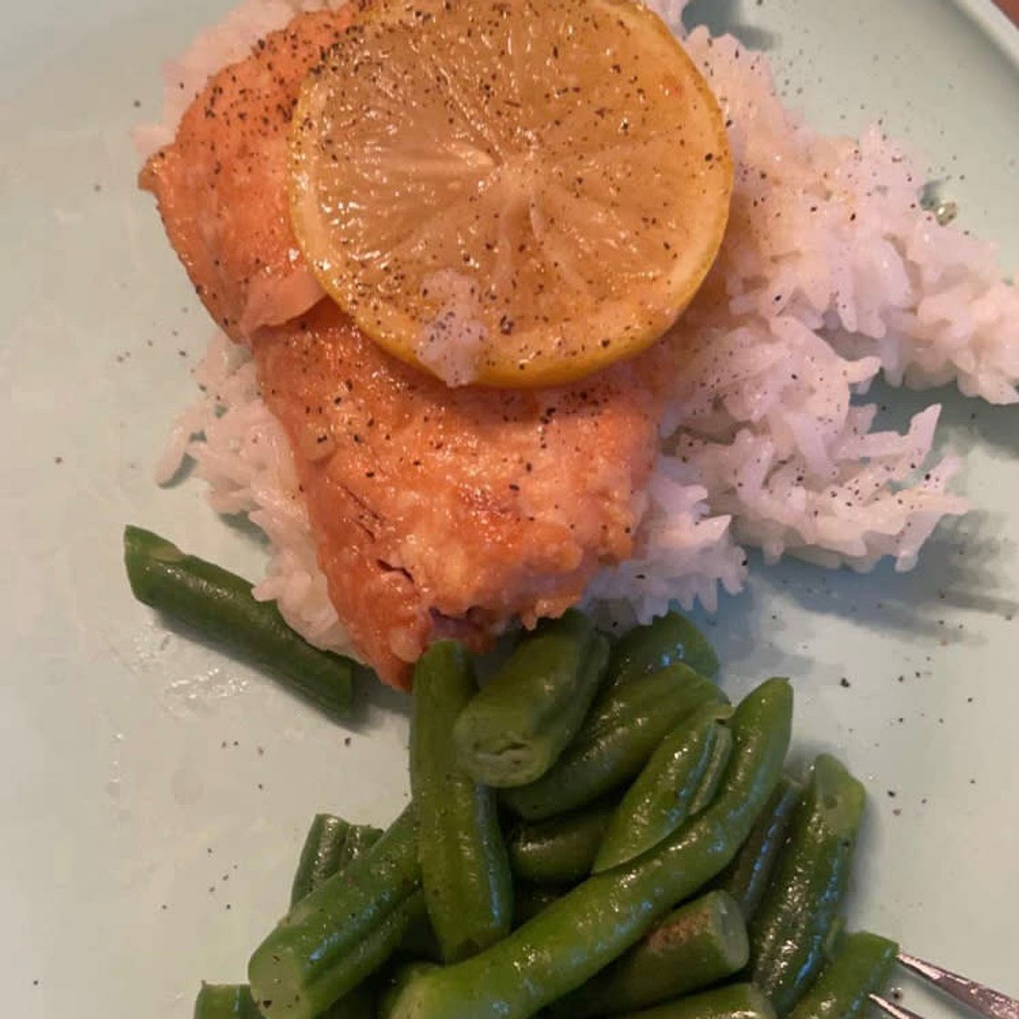honey garlic salmon