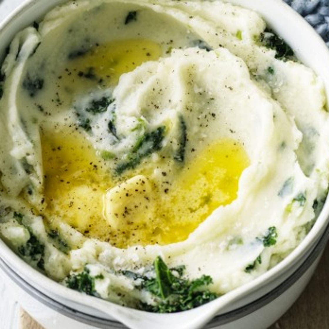 Kale colcannon (mashed potato)