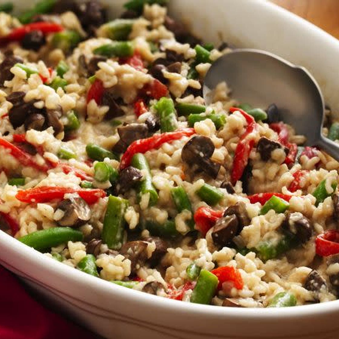 Baked Vegetable Risotto