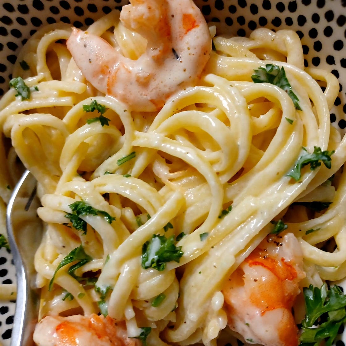 Creamy Garlic Shrimp