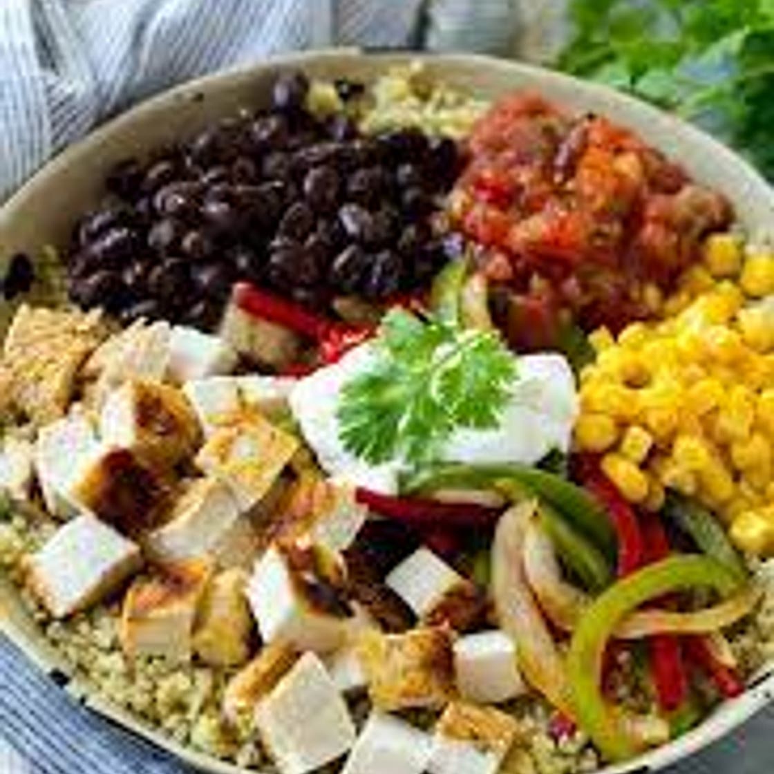 Chicken and Quinoa Burrito Bowls- IP