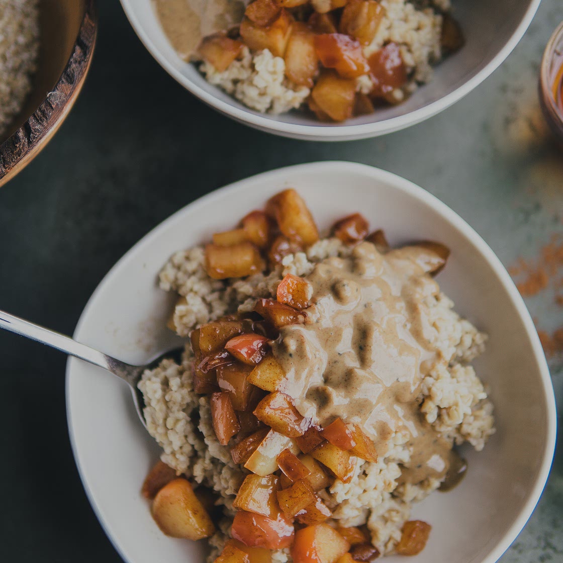Apple Pie Overnight Oats