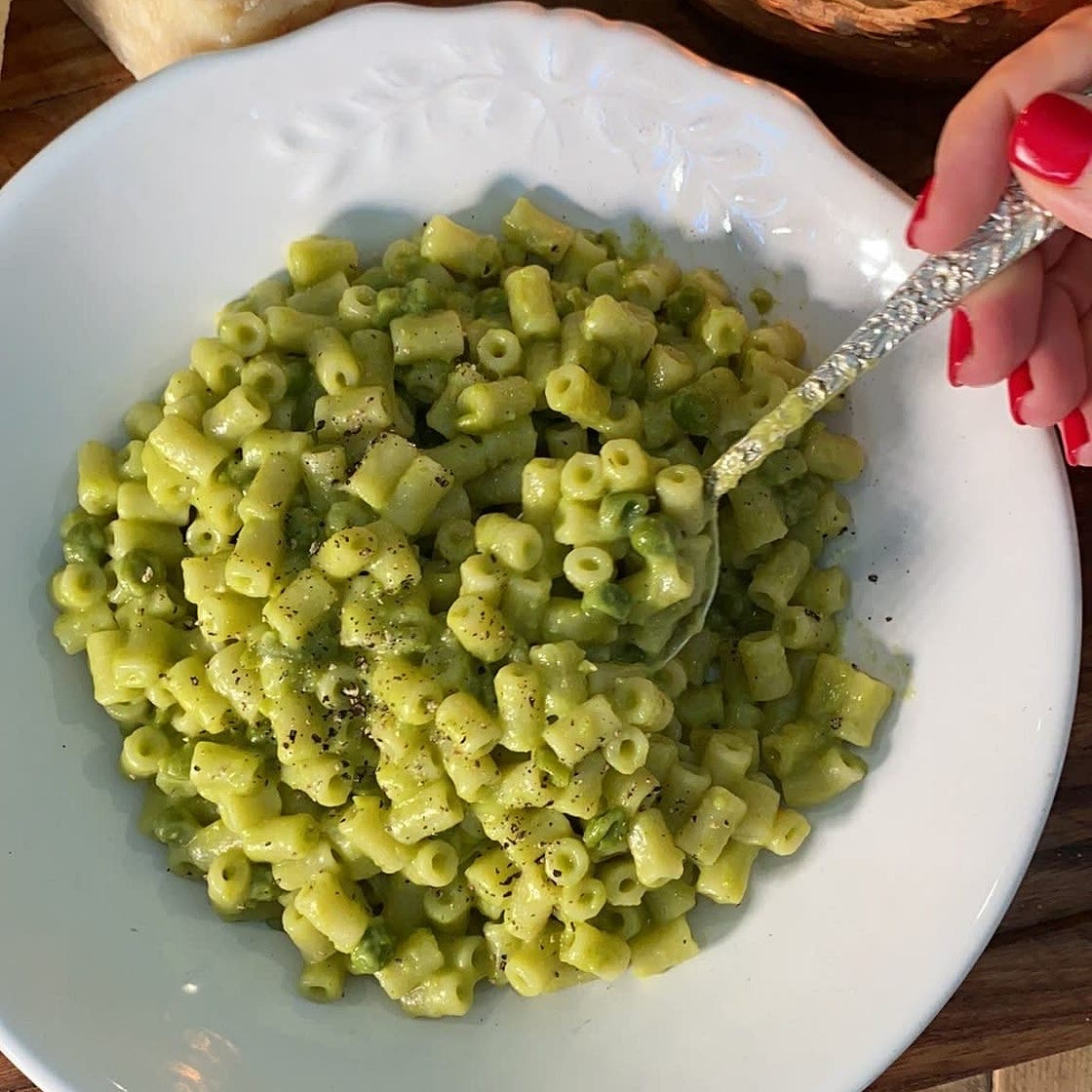Creamy Pasta and Peas