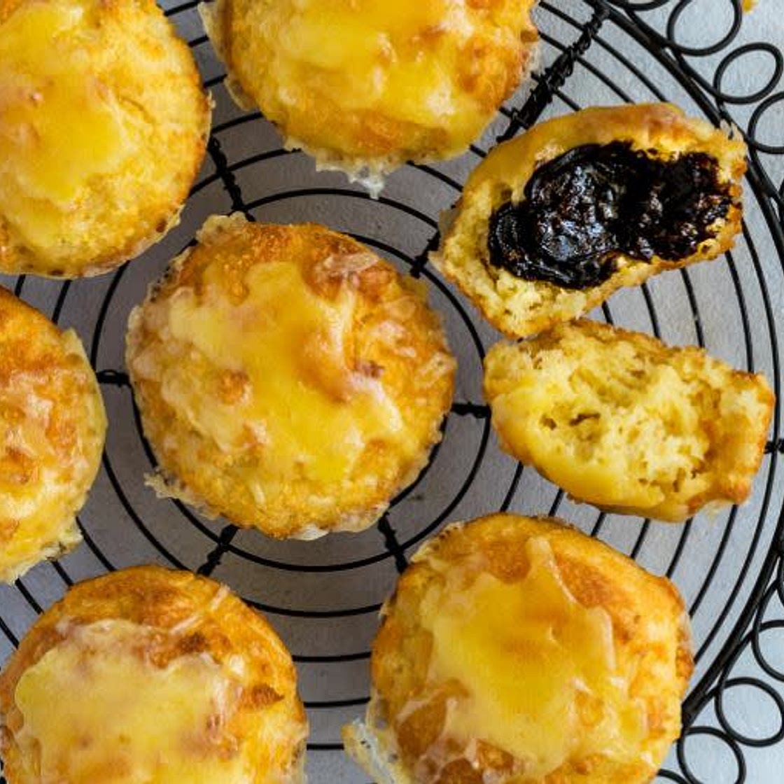 Cheese & Vegemite Muffins