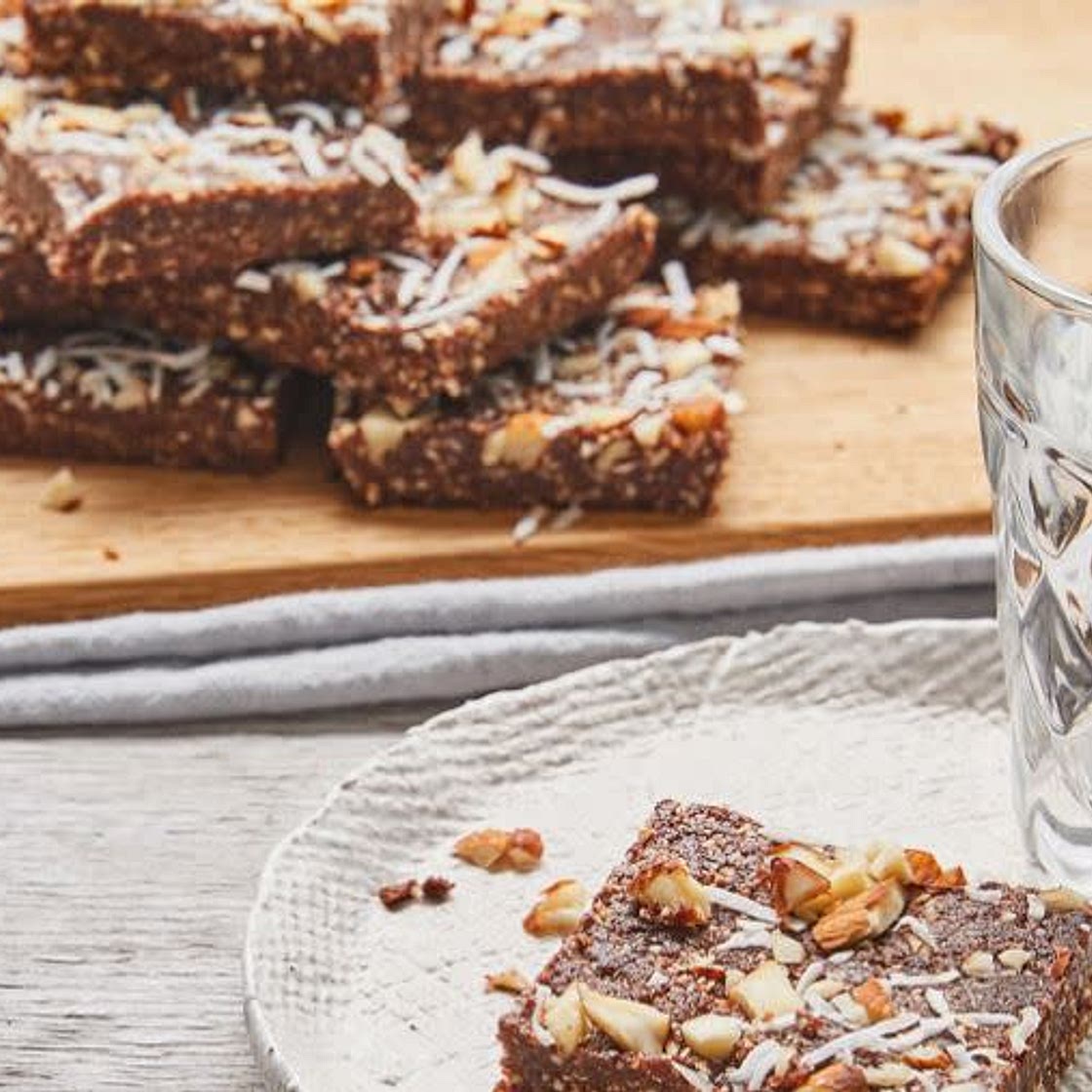 Almond & Coconut Rough Slice