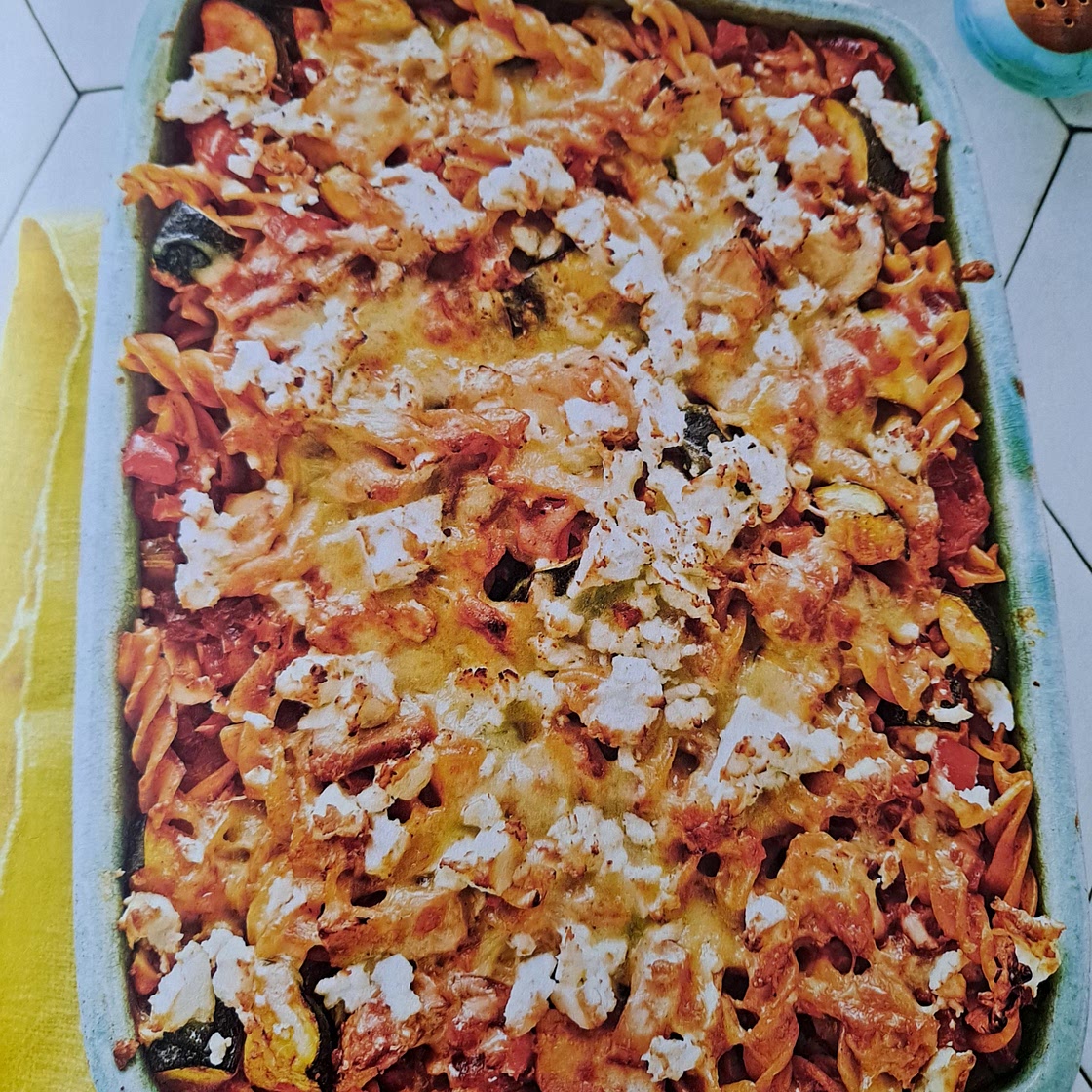 Mediterranean tuna pasta