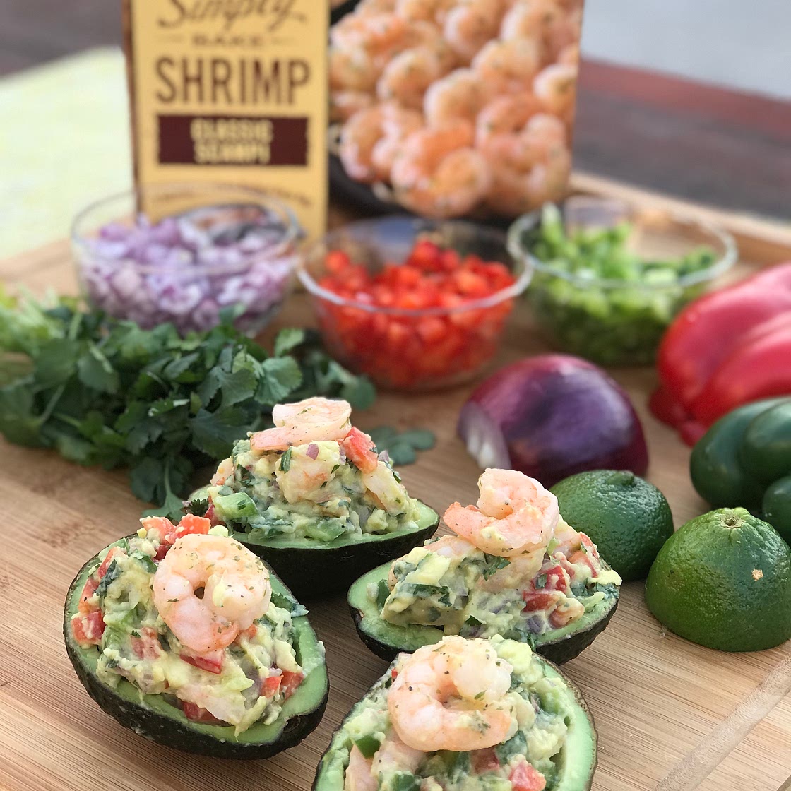 Shrimp Stuffed Avocados