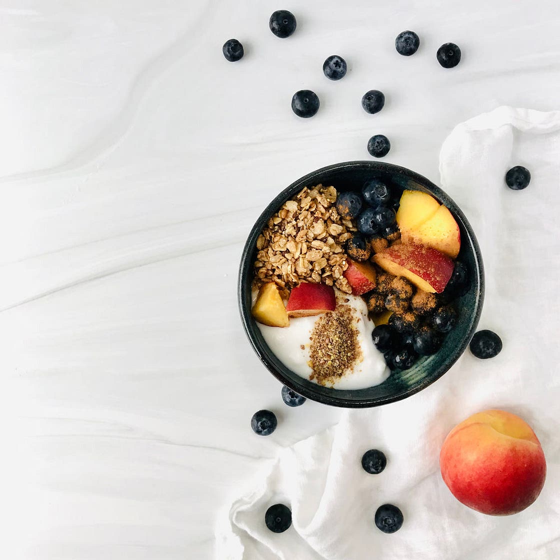 BLUEBERRY PEACH PARFAIT