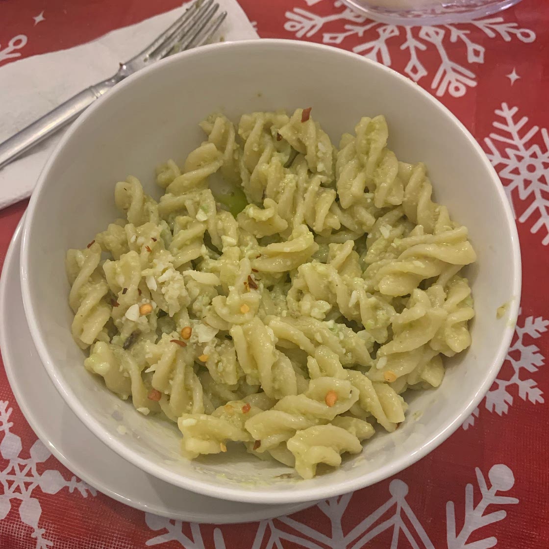 Avocado Sauce Pasta