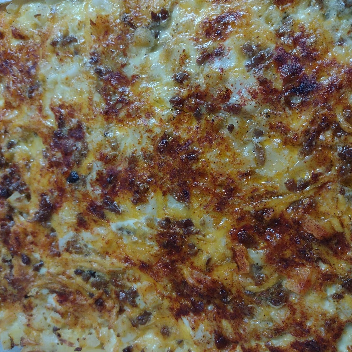 Hash Brown Egg Bake