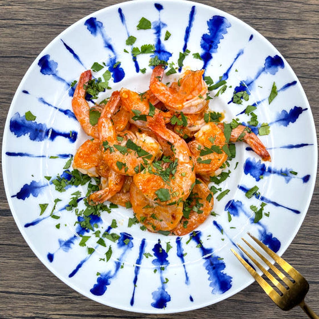 Yucatan Garlic Chili Shrimps