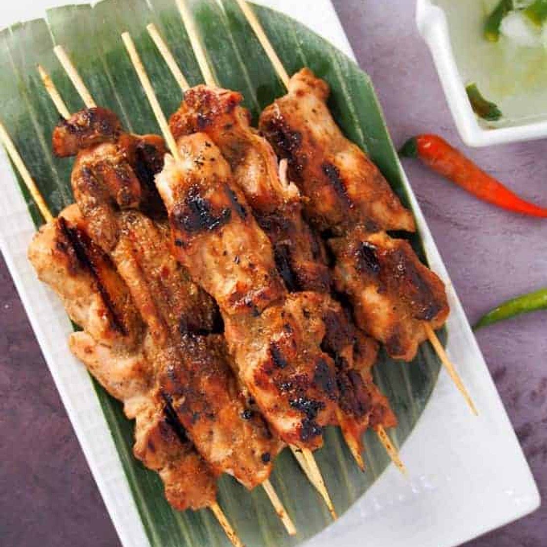 Sweet Mango Barbecue Chicken Skewers