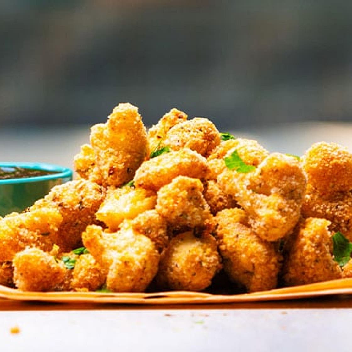 Bite-size Cauliflower Nuggets