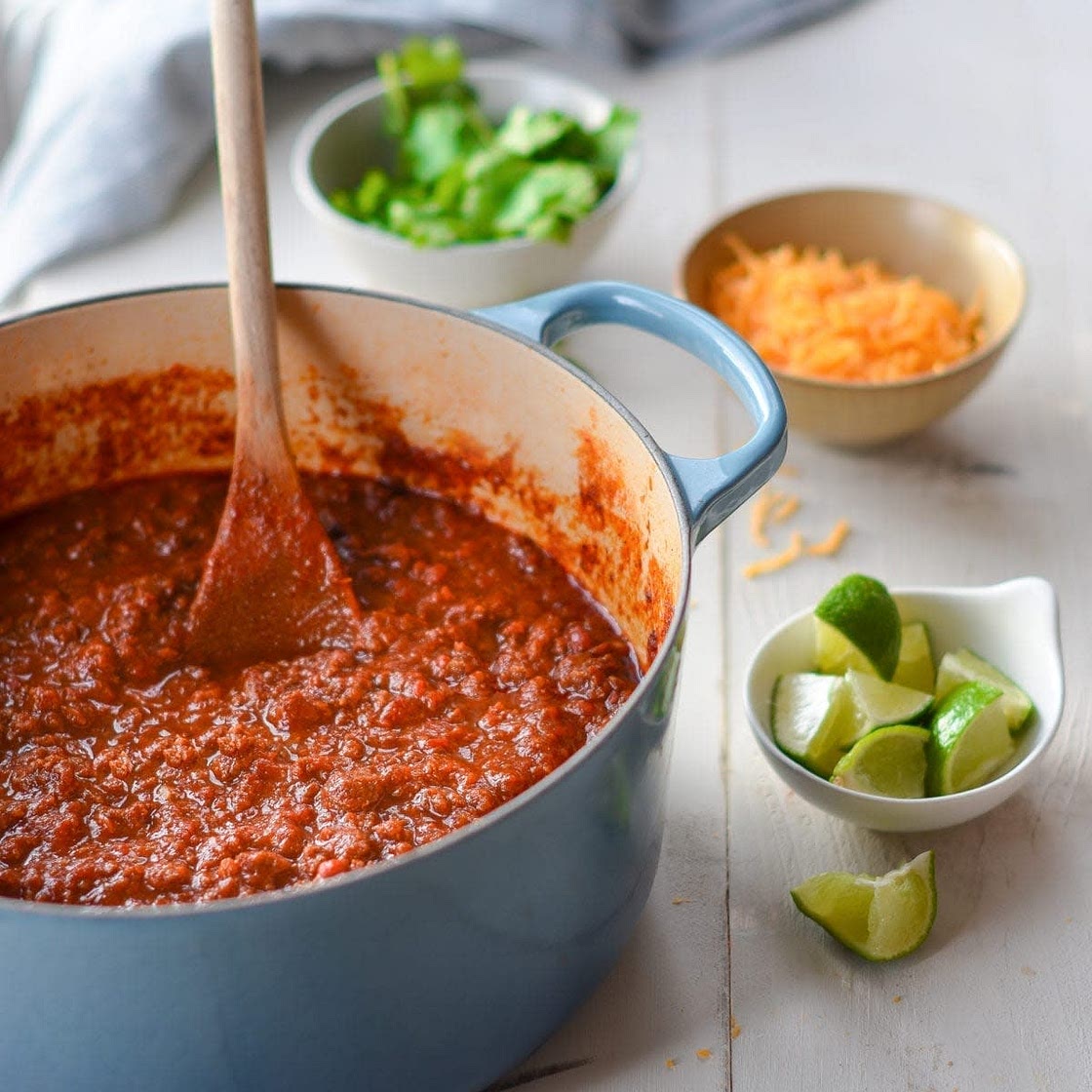 All beef chilli