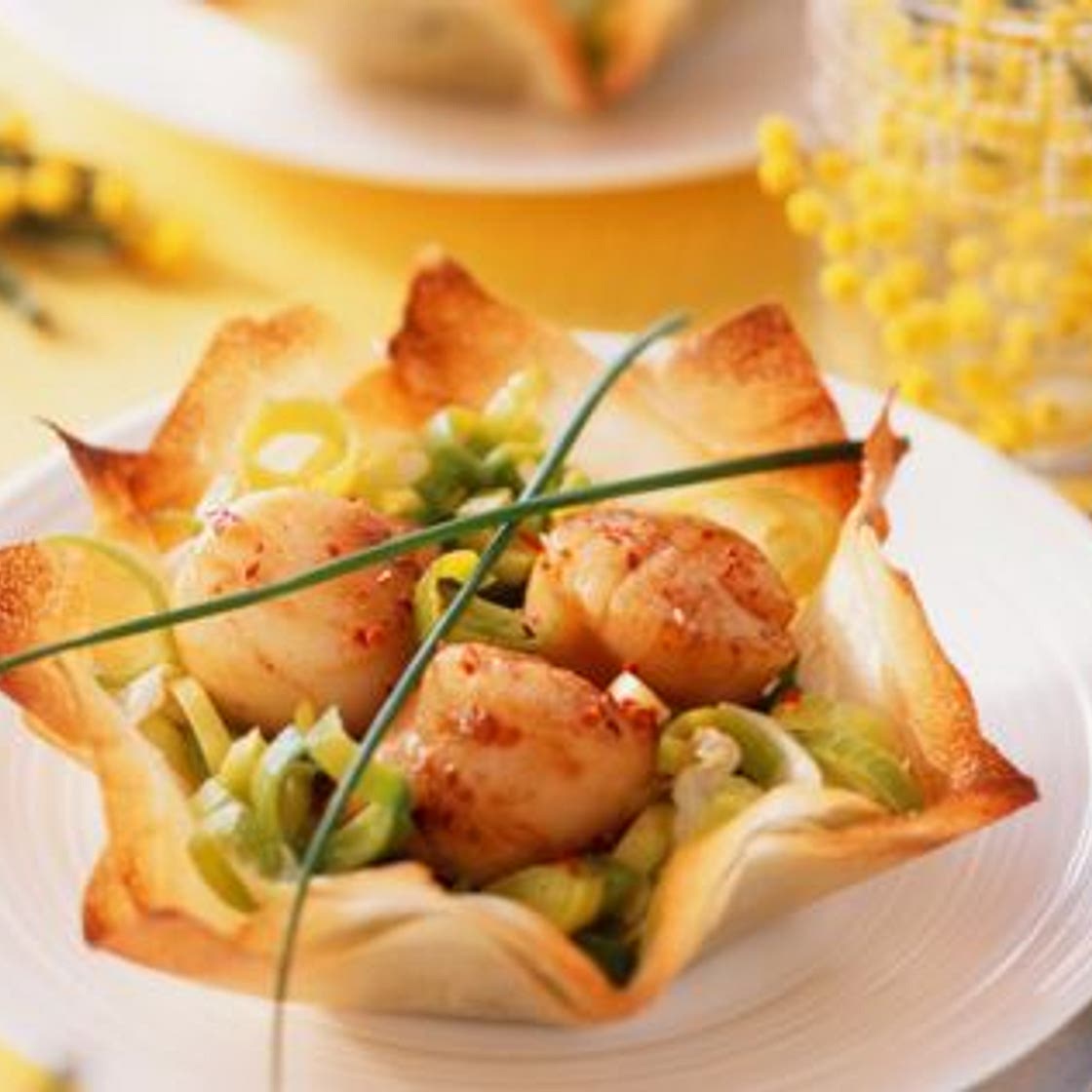 Croustillant de Saint-Jacques