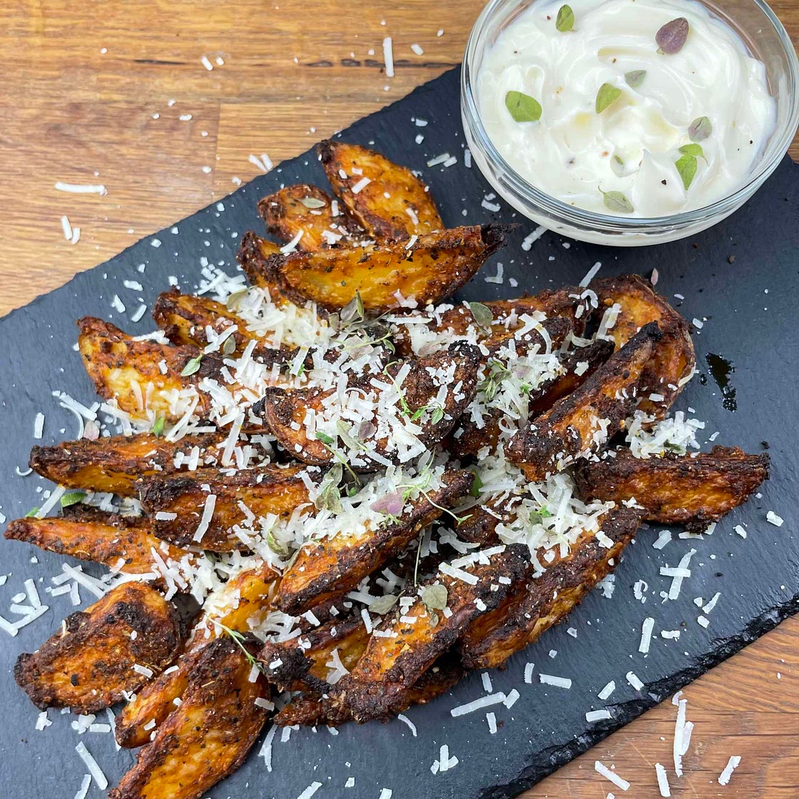 Crispy Potato Wedges 