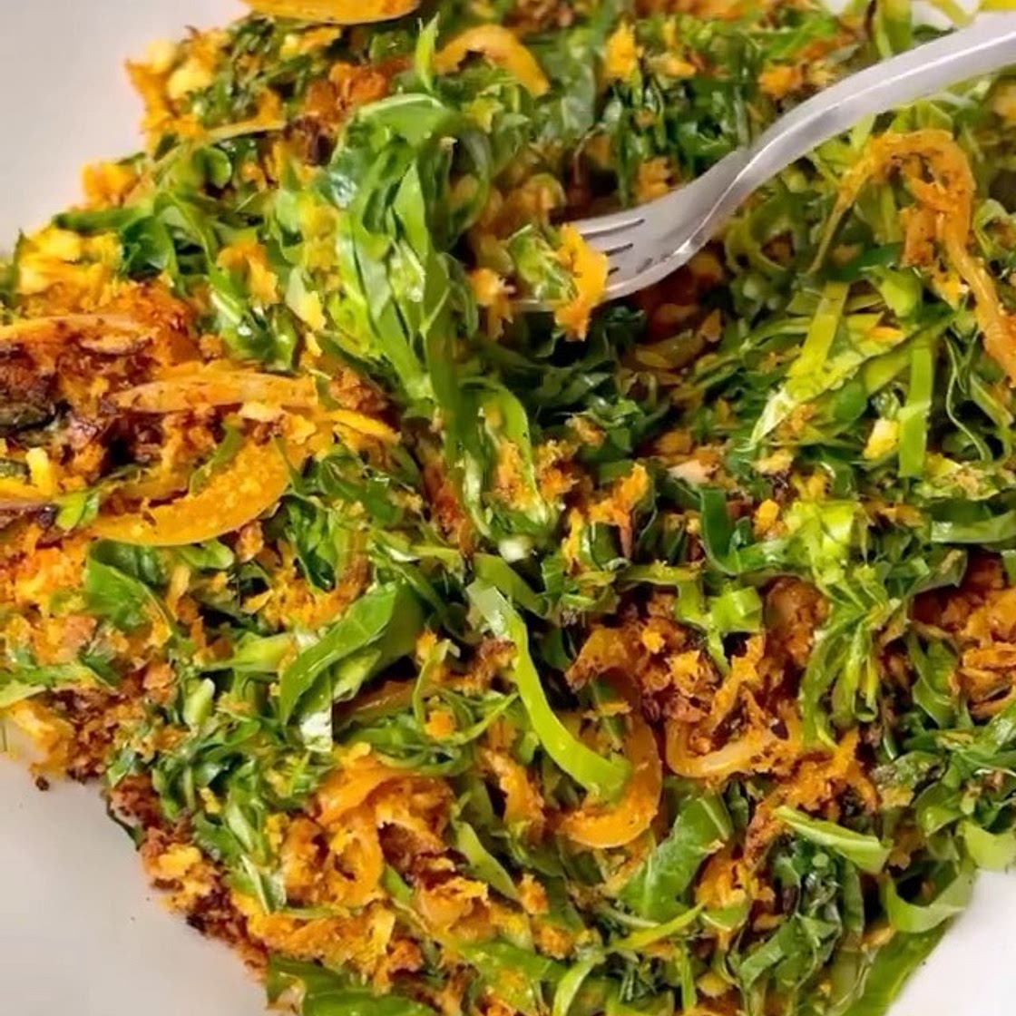 Farofa de Couve