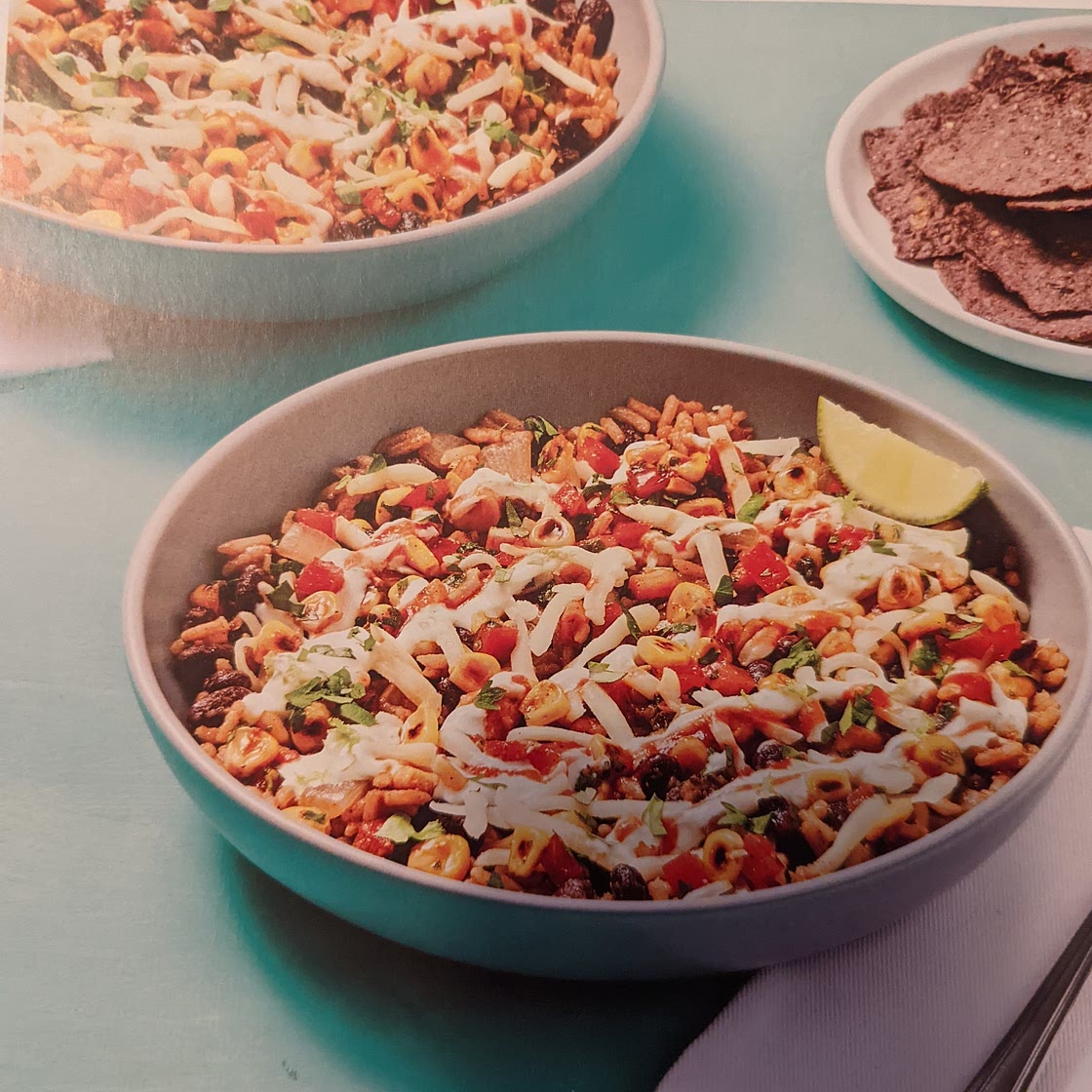 Black Bean & Charred Corn Burrito Bowl