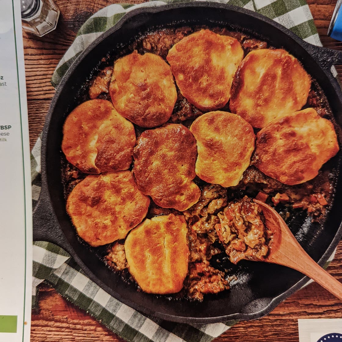 Honestly Chicken and Biscuit Pot Pie