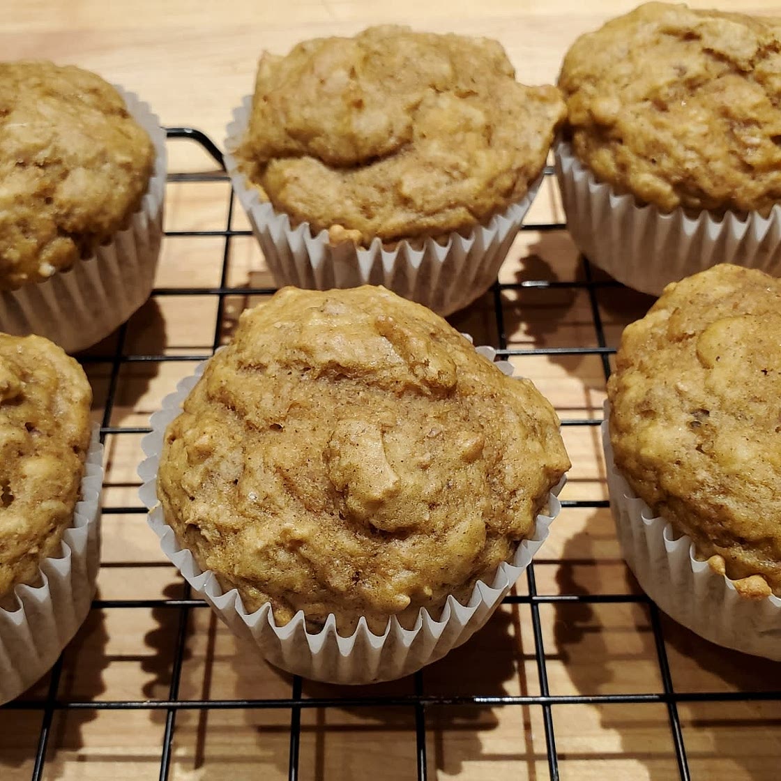 Sourdough Pumpkin Muffins