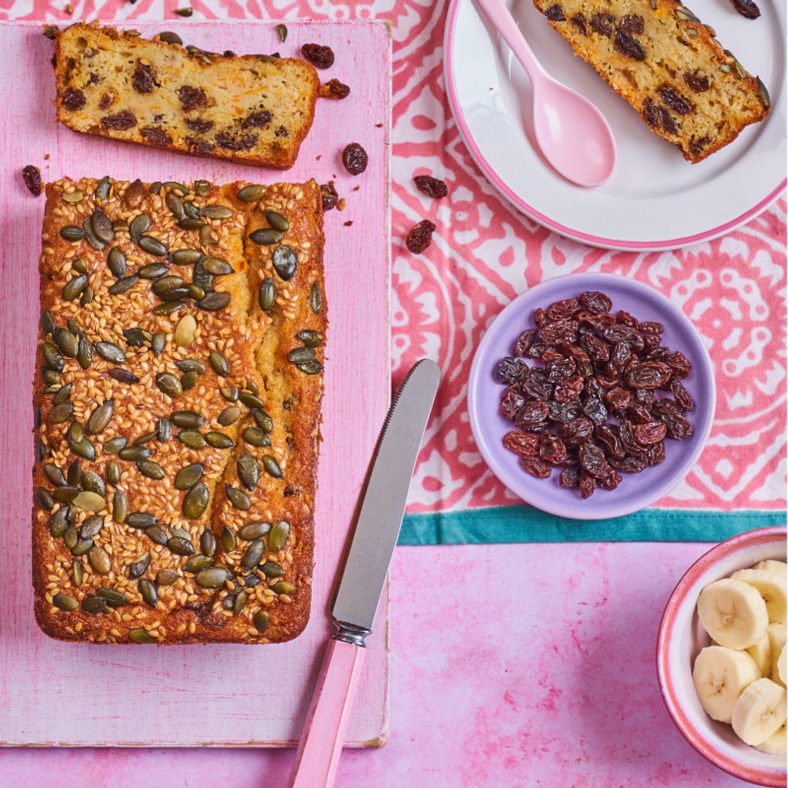 Banana, Carrot and Raisin Loaf