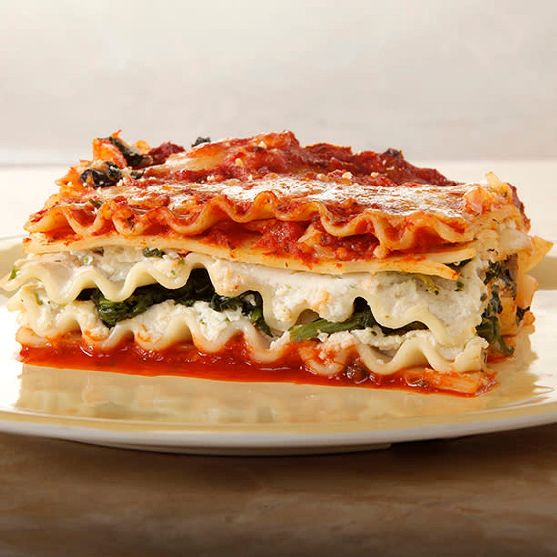 Lasagne aux légumes avec ricotta de noix de cajou