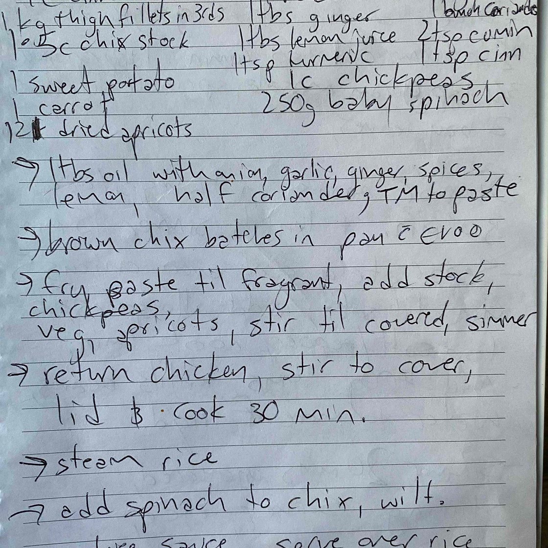 Middle eastern apricot chicken 