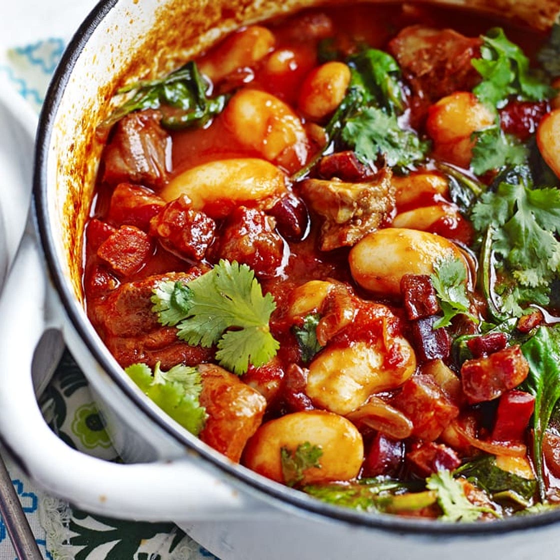 Chicken and butterbean casserole