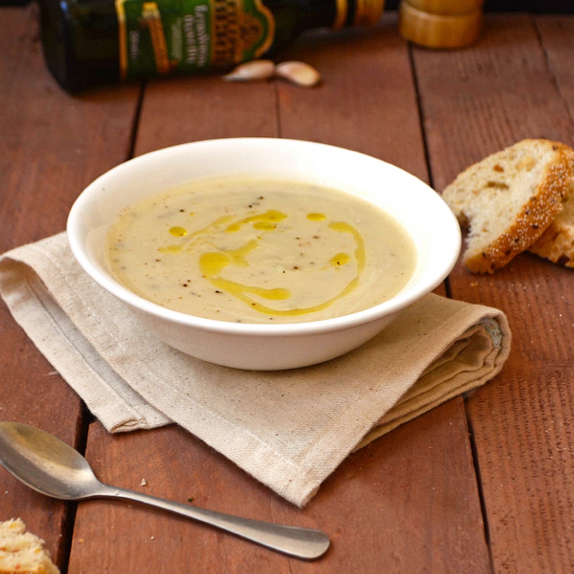 Cauliflower & Rosemary soup